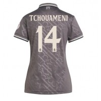 Camiseta Real Madrid Aurelien Tchouameni #14 Tercera Equipación para mujer 2024-25 manga corta